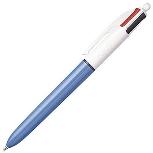 BIC 4 COLOUR BALLPOINT PENS Retractable 4 Colour